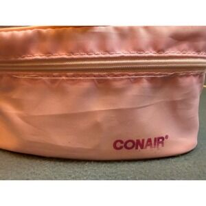 CONAIR Heat Travel Hot Rollers Pink Velvet Set w/Clips Y2K CHEER Texas Big Hair